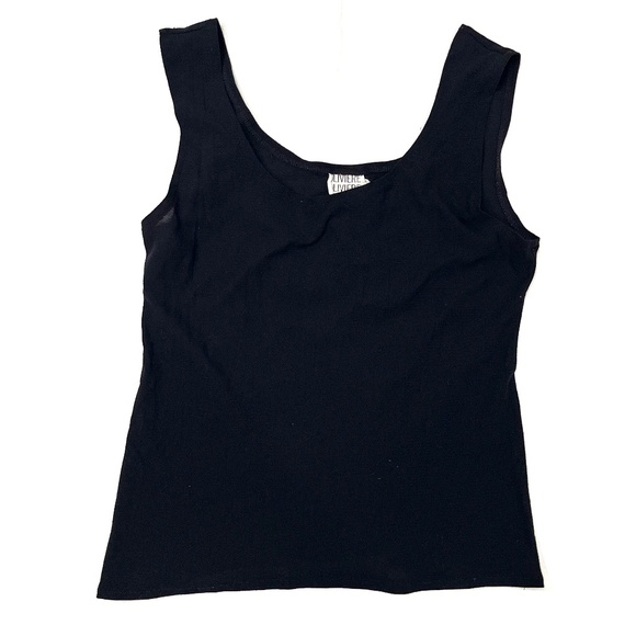 Camisole New Kathy Super Stretch – Noire, Taille Plus, Manches Spaghetti, Neuve Avec étiquettes